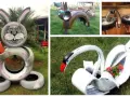 Rzeźby z opon: Jak zrobić? Poradnik DIY + Inspiracje