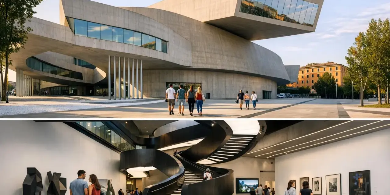 Rzym: Sztuka nowoczesna. GNAM, MAXXI które muzeum wybrać?