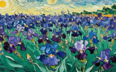 Irysy w malarstwie: Co kryje symbolika Van Gogha i Moneta?