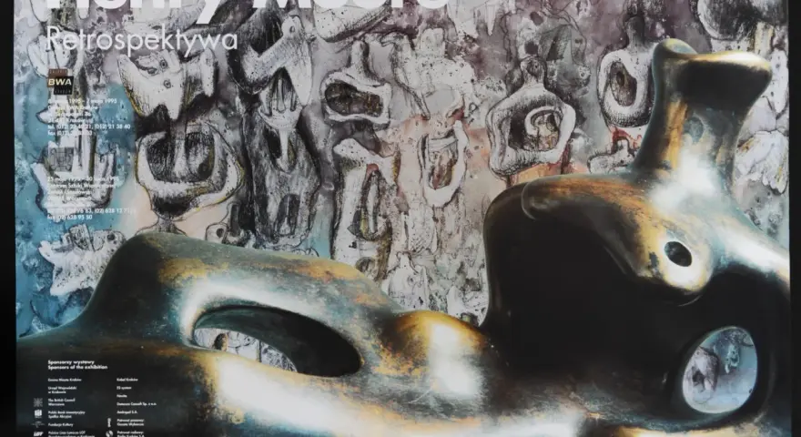 Henry Moore: Rzeźby, które nauczyły kamień oddychać. Polska