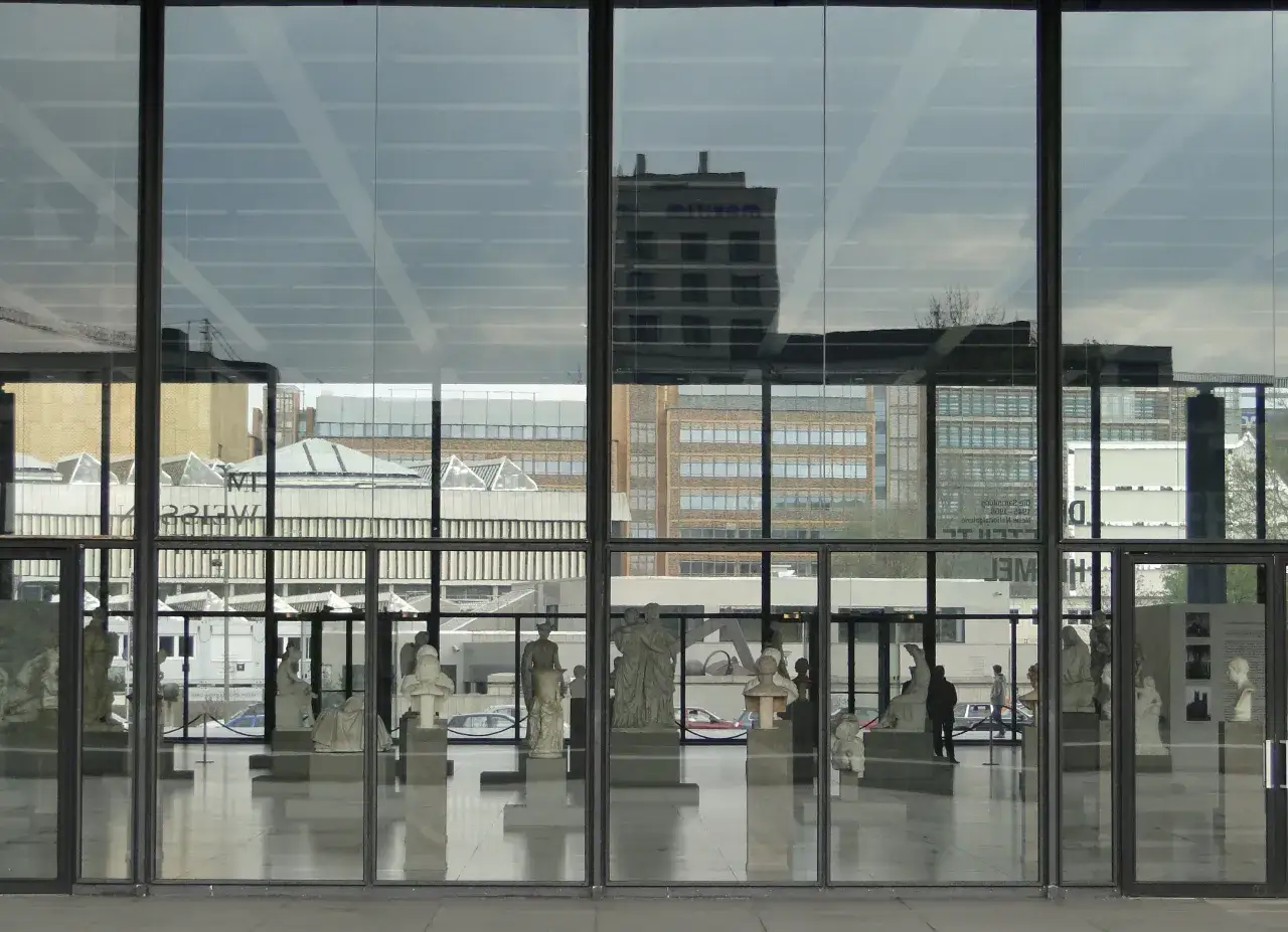 Neue Nationalgalerie Berlin architektura