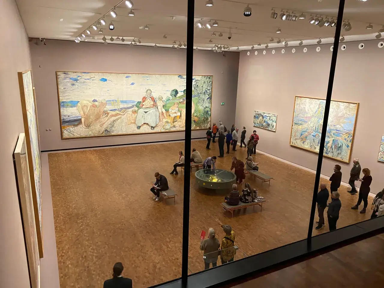 Nasjonalmuseet Oslo wnętrze