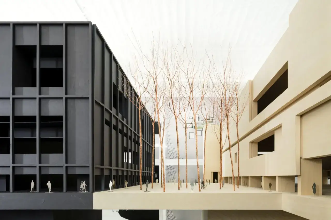 Muzeum Sztuki Nowocześnej Warszawa projekt Christian Kerez